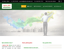 Tablet Screenshot of marina-web-agency.com